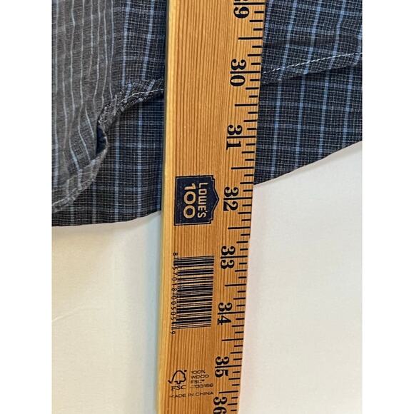 Ermenegildo Zegna Soft Men’s 42/16.5 Black Windowpane Shirt – Luxury Dress Shirt - Picture 6 of 7